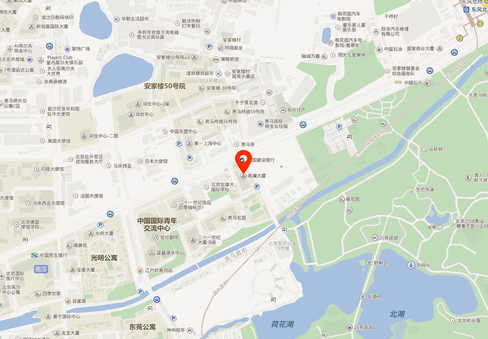 高斓大厦位置地图